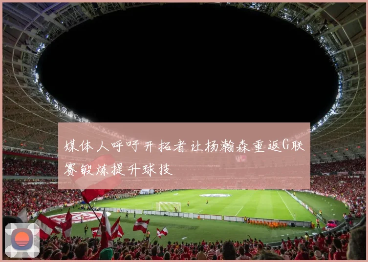 媒体人呼吁开拓者让杨瀚森重返G联赛锻炼提升球技