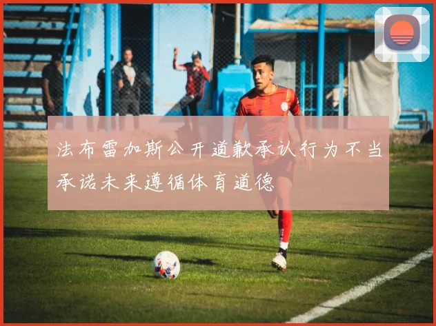 法布雷加斯公开道歉承认行为不当承诺未来遵循体育道德